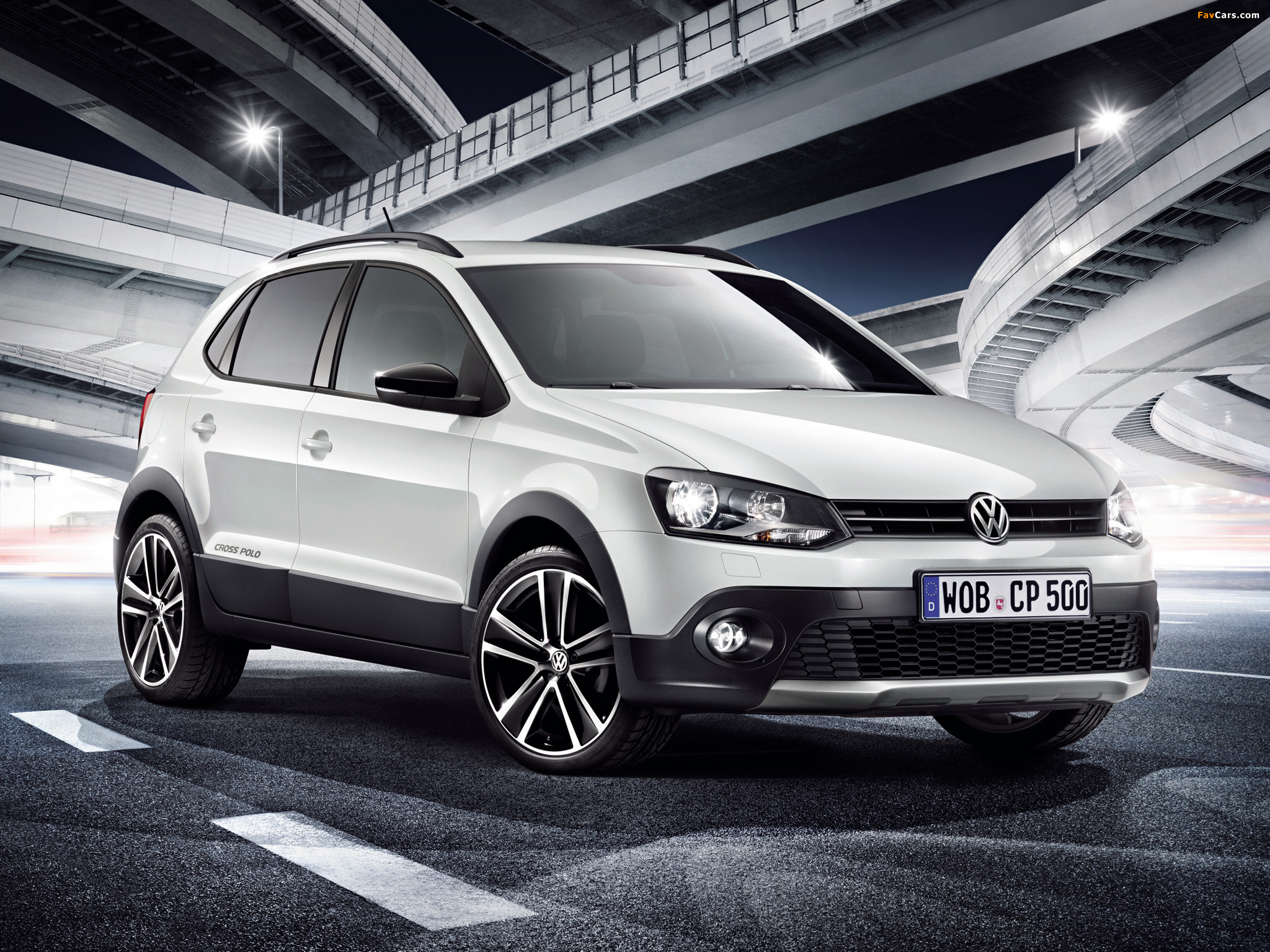 Pictures of Volkswagen CrossPolo Urban White (Typ 6R) 2012 (2048 x 1536)