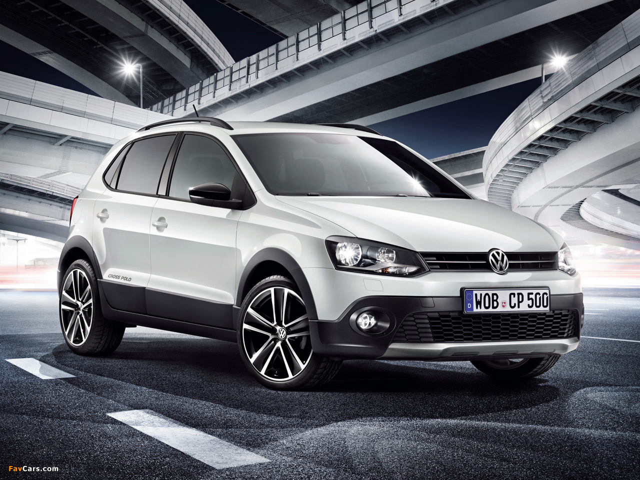 Pictures of Volkswagen CrossPolo Urban White (Typ 6R) 2012 (1280 x 960)