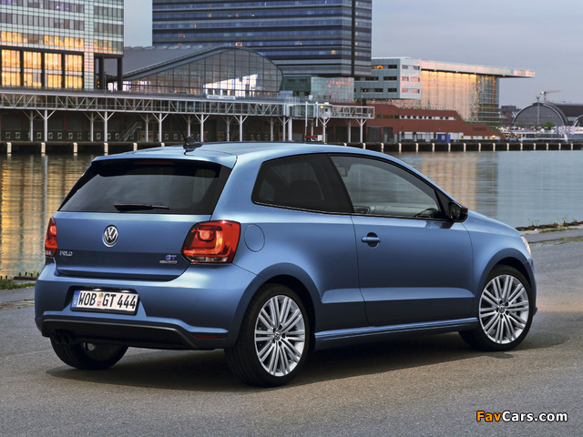 Pictures of Volkswagen Polo BlueGT 3-door (Typ 6R) 2012 (640 x 480)