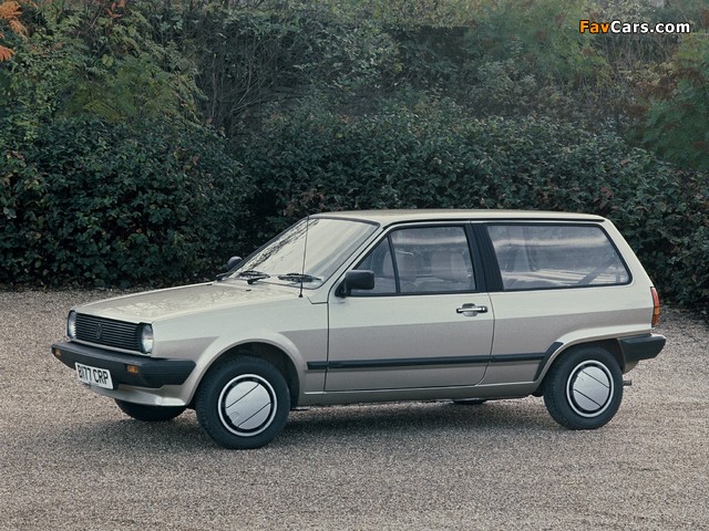 Volkswagen Polo Hatchback UK-spec (II) 1981–90 pictures (640 x 480)