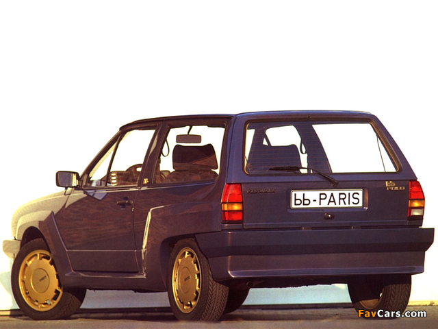 BB Volkswagen Polo Paris (Typ 86C) 1982 photos (640 x 480)