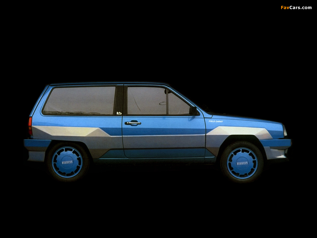BB Volkswagen Polo Carat (Typ 86C) 1982 pictures (1024 x 768)