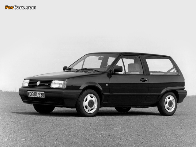 Volkswagen Polo GT (Typ 86C) 1990–92 photos (640 x 480)