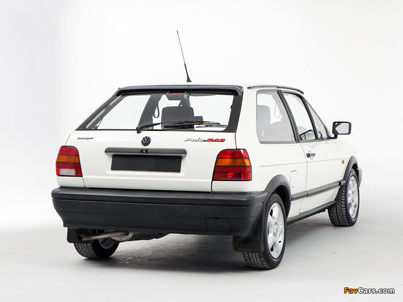 Volkswagen Polo G40 UK-spec (IIf) 1991–94 wallpapers (800 x 600)