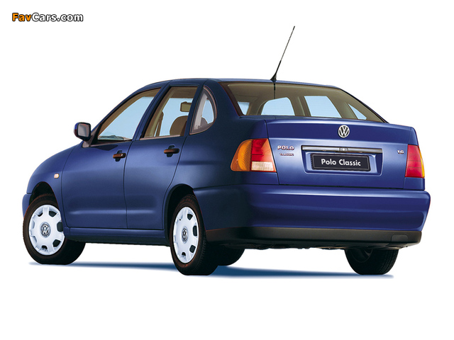 Volkswagen Polo Classic ZA-spec (Typ 6N) 1995–2001 images (640 x 480)