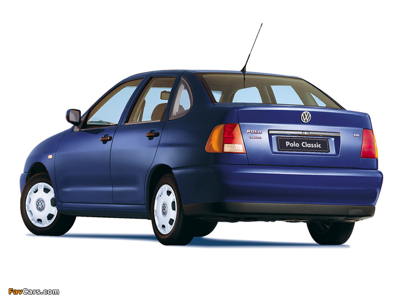 Volkswagen Polo Classic ZA-spec (Typ 6N) 1995–2001 images (800 x 600)