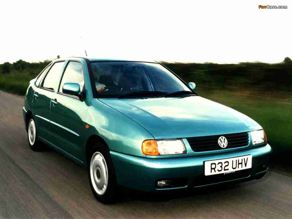 Volkswagen Polo Classic UK-spec (Typ 6N) 1995–2001 photos (1024 x 768)