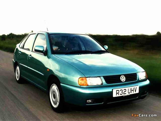 Volkswagen Polo Classic UK-spec (Typ 6N) 1995–2001 photos (640 x 480)
