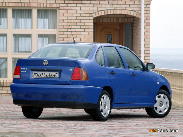 Volkswagen Polo Classic ZA-spec (Typ 6N) 1995–2001 photos (640 x 480)