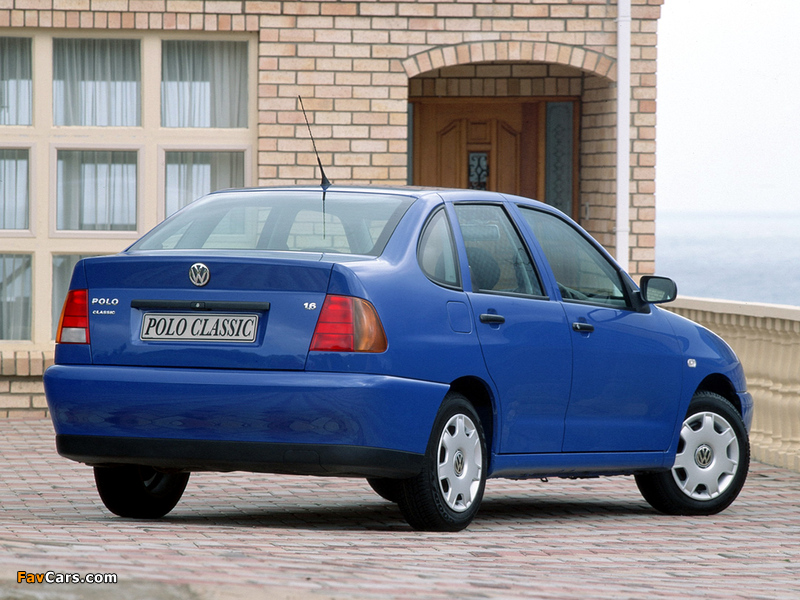 Volkswagen Polo Classic ZA-spec (Typ 6N) 1995–2001 photos (800 x 600)