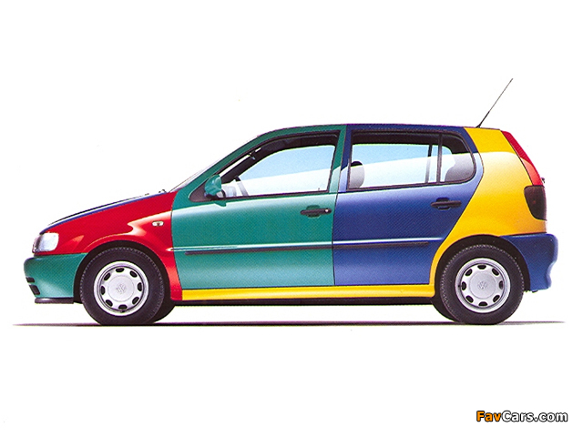Volkswagen Polo Harlekin (Typ 6N) 1995–96 photos (640 x 480)