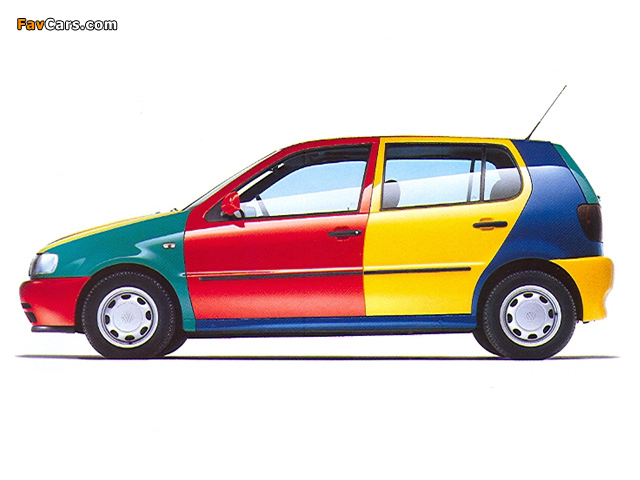 Volkswagen Polo Harlekin (Typ 6N) 1995–96 pictures (640 x 480)