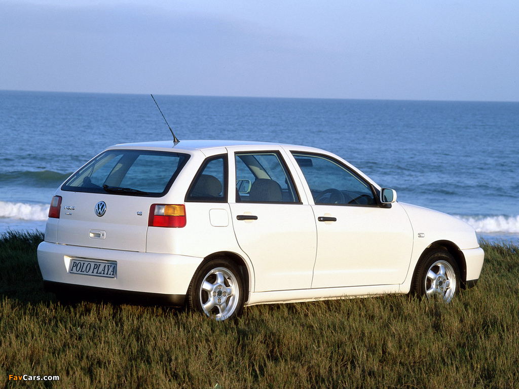 Volkswagen Polo Playa (Typ 6N) 1996–2002 photos (1024 x 768)