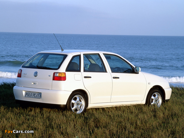 Volkswagen Polo Playa (Typ 6N) 1996–2002 photos (640 x 480)
