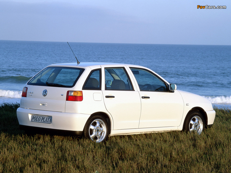 Volkswagen Polo Playa (Typ 6N) 1996–2002 photos (800 x 600)