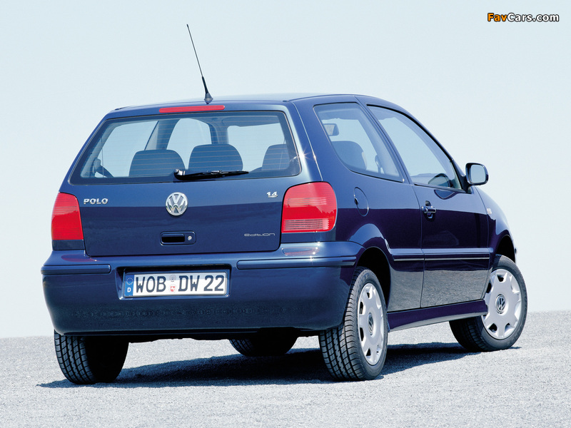 Volkswagen Polo 3-door (Typ 6N2) 1999–2001 images (800 x 600)
