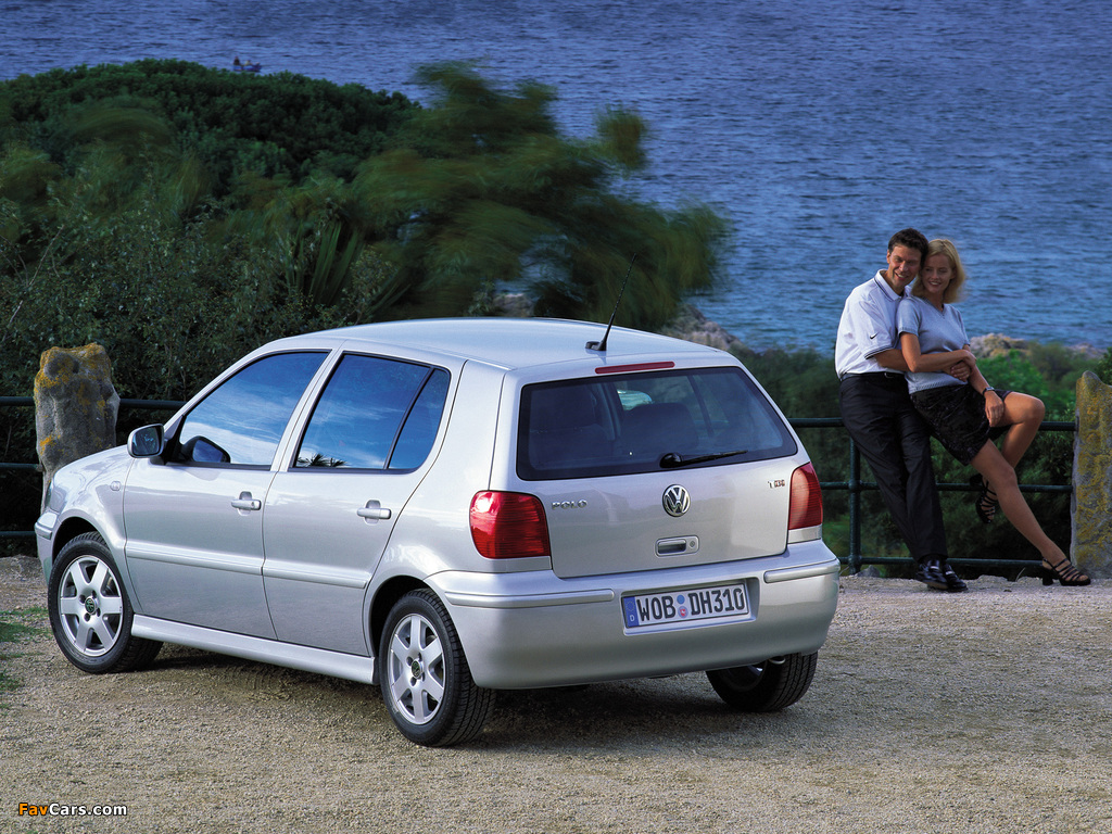 Volkswagen Polo 5-door (Typ 6N2) 1999–2001 images (1024 x 768)