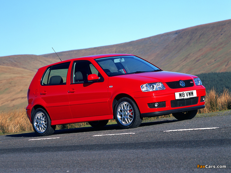 Volkswagen Polo GTI UK-spec (Typ 6N2) 1999–2001 photos (800 x 600)