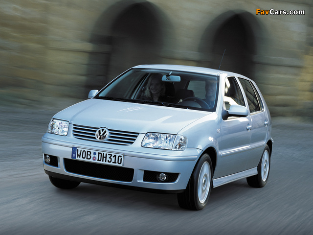 Volkswagen Polo 5-door (Typ 6N2) 1999–2001 photos (640 x 480)