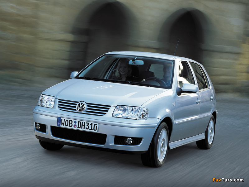 Volkswagen Polo 5-door (Typ 6N2) 1999–2001 photos (800 x 600)