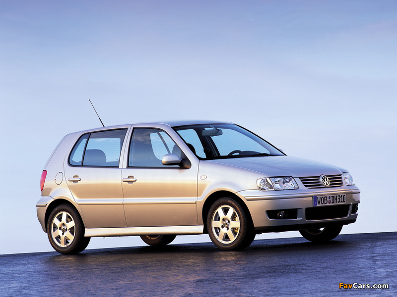Volkswagen Polo 5-door (Typ 6N2) 1999–2001 photos (800 x 600)
