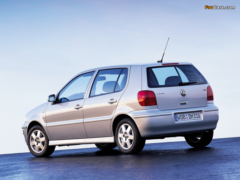 Volkswagen Polo 5-door (Typ 6N2) 1999–2001 wallpapers (800 x 600)