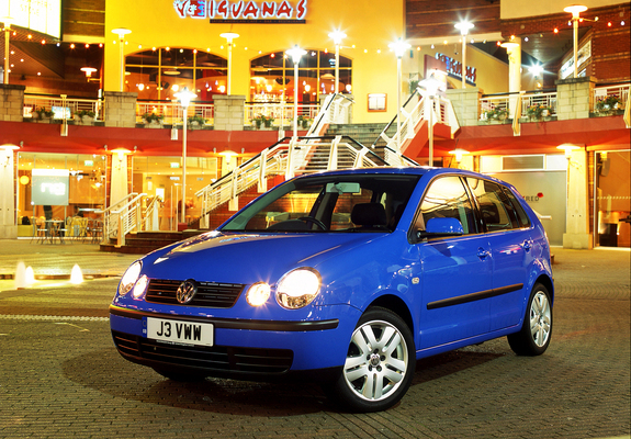 Volkswagen Polo 5-door UK-spec (IV) 2001–05 images