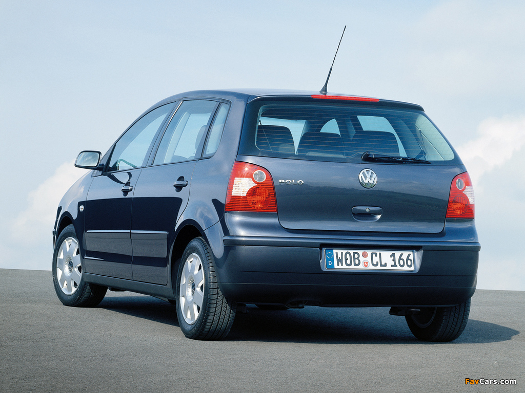 Volkswagen Polo 5-door (IV) 2001–05 images (1024 x 768)