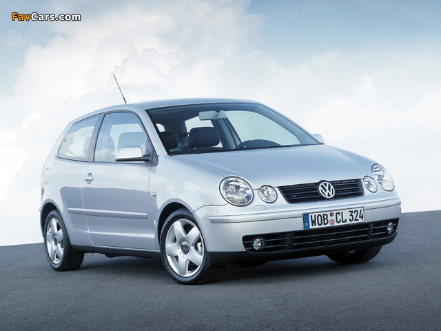 Volkswagen Polo 3-door (IV) 2001–05 images (640 x 480)
