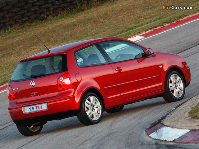 Volkswagen Polo 3-door ZA-spec (Typ 9N) 2001–05 images (640 x 480)