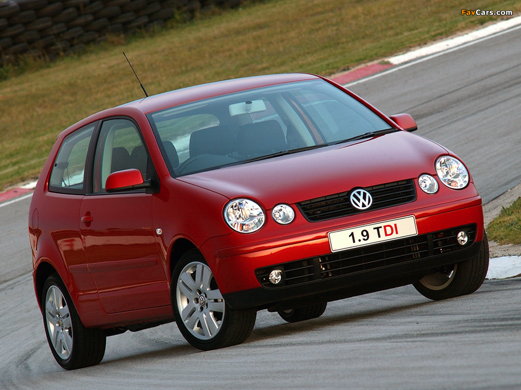 Volkswagen Polo 3-door ZA-spec (Typ 9N) 2001–05 photos (1024 x 768)