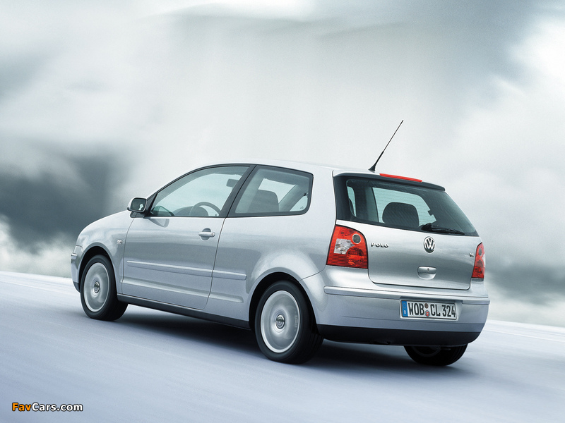 Volkswagen Polo 3-door (IV) 2001–05 pictures (800 x 600)