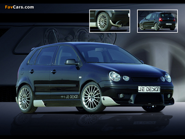 Je Design Volkswagen Polo 5-door (Typ 9N) 2001–05 pictures (640 x 480)