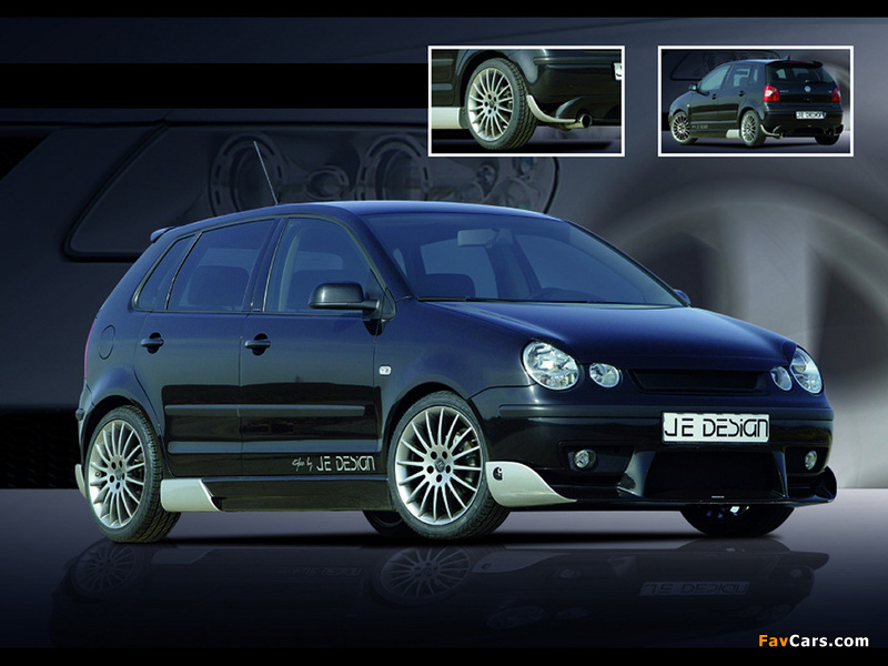 Je Design Volkswagen Polo 5-door (Typ 9N) 2001–05 pictures (800 x 600)