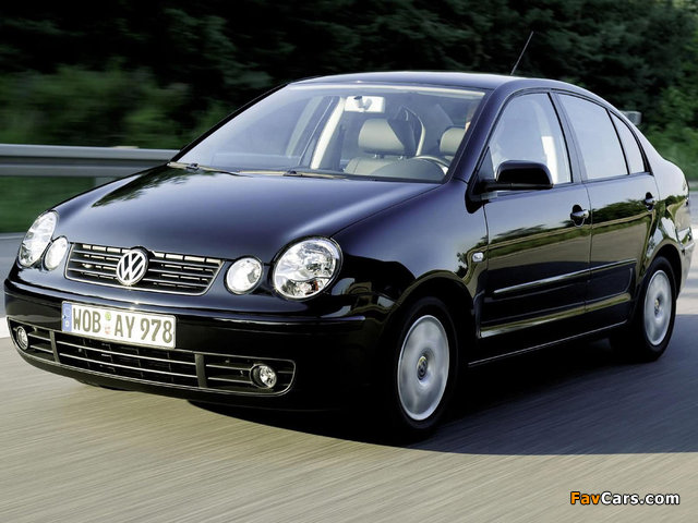 Volkswagen Polo Classic (IV) 2002–05 photos (640 x 480)
