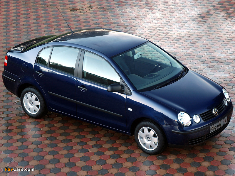 Volkswagen Polo Classic ZA-spec (IV) 2002–05 pictures (800 x 600)