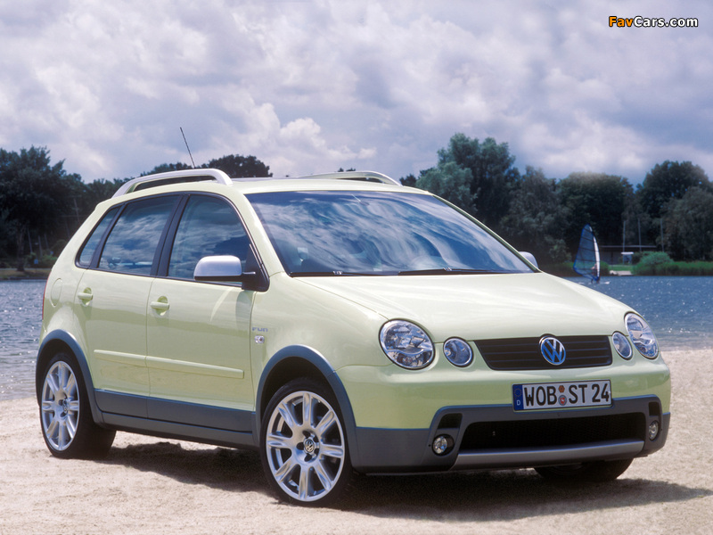 Volkswagen Polo Fun (Typ 9N) 2003–05 photos (800 x 600)