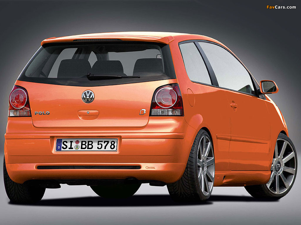 B&B Volkswagen Polo 3-door (Typ 9N3) 2005–09 wallpapers (1024 x 768)