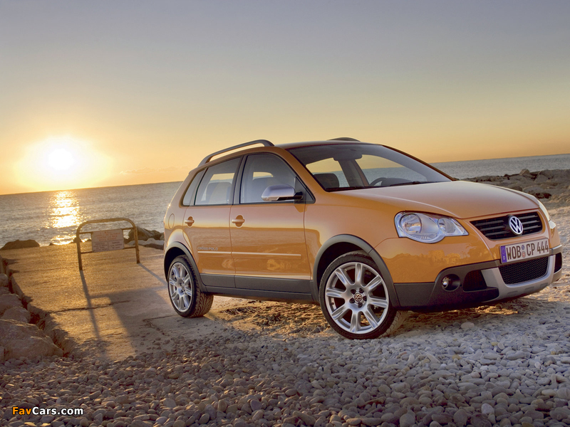 Volkswagen CrossPolo (Typ 9N3) 2006–09 images (800 x 600)