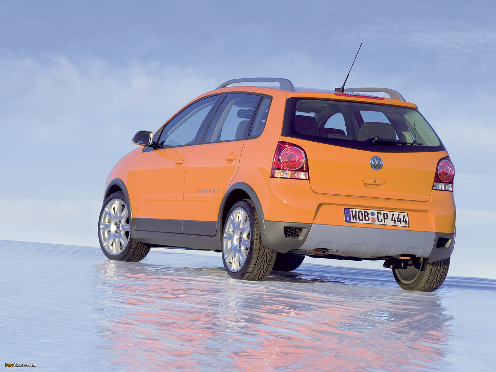 Volkswagen CrossPolo (Typ 9N3) 2006–09 images (1600 x 1200)