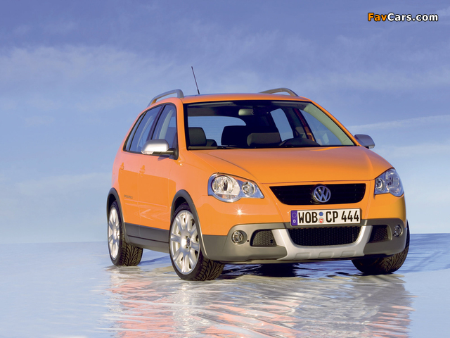 Volkswagen CrossPolo (Typ 9N3) 2006–09 images (640 x 480)