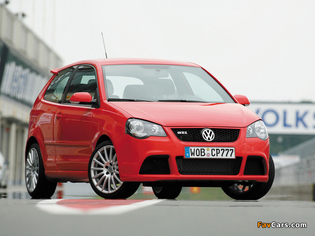 Volkswagen Polo GTI Cup Edition (IVf) 2006 images (640 x 480)