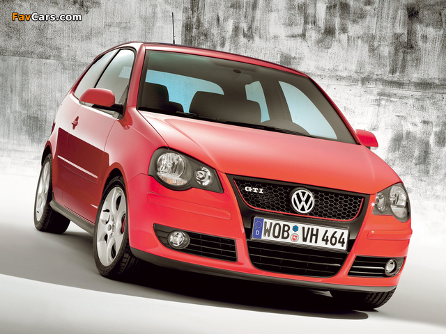 Volkswagen Polo GTI 3-door (Typ 9N3) 2006–09 images (640 x 480)