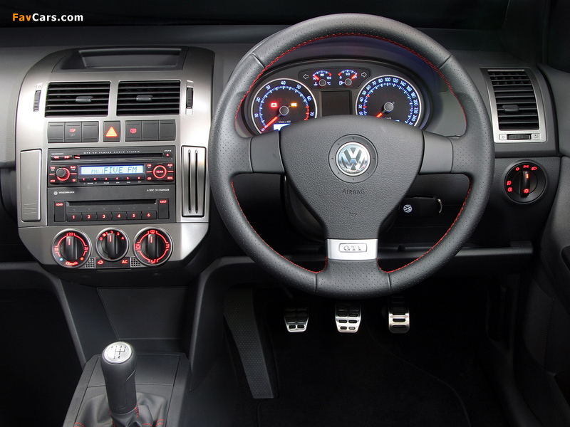 Volkswagen Polo GTI 5-door ZA-spec (Typ 9N3) 2006–09 photos (800 x 600)