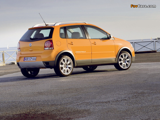 Volkswagen CrossPolo (Typ 9N3) 2006–09 photos (640 x 480)