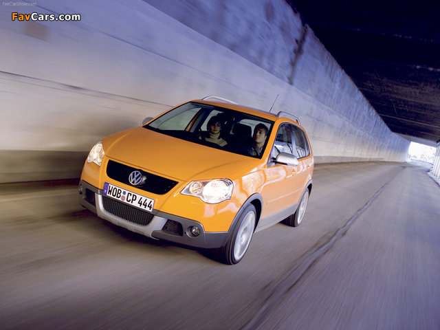 Volkswagen CrossPolo (Typ 9N3) 2006–09 photos (640 x 480)