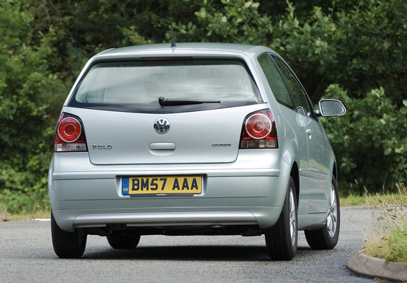 Volkswagen Polo BlueMotion UK-spec (Typ 9N3) 2006–09 photos