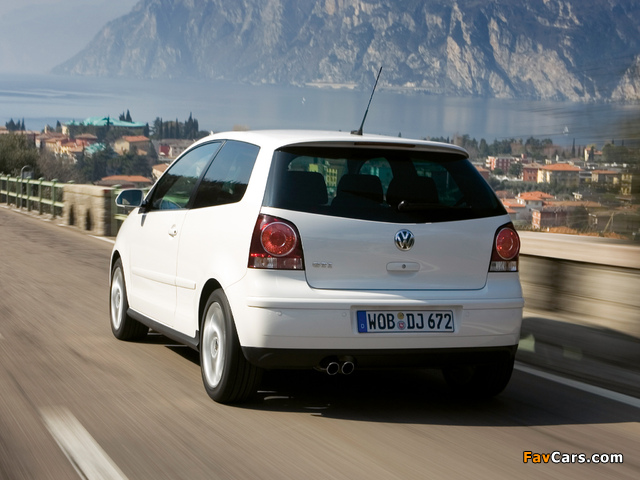 Volkswagen Polo GTI 3-door (Typ 9N3) 2006–09 pictures (640 x 480)