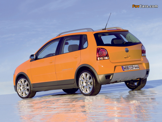 Volkswagen CrossPolo (Typ 9N3) 2006–09 pictures (640 x 480)
