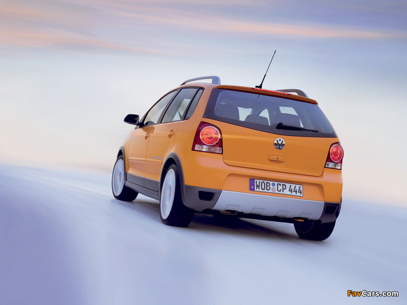 Volkswagen CrossPolo (Typ 9N3) 2006–09 pictures (800 x 600)